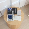 The portable electric shaver with a white charging base is waterproof, fully washable and has a long battery life Application Scenario